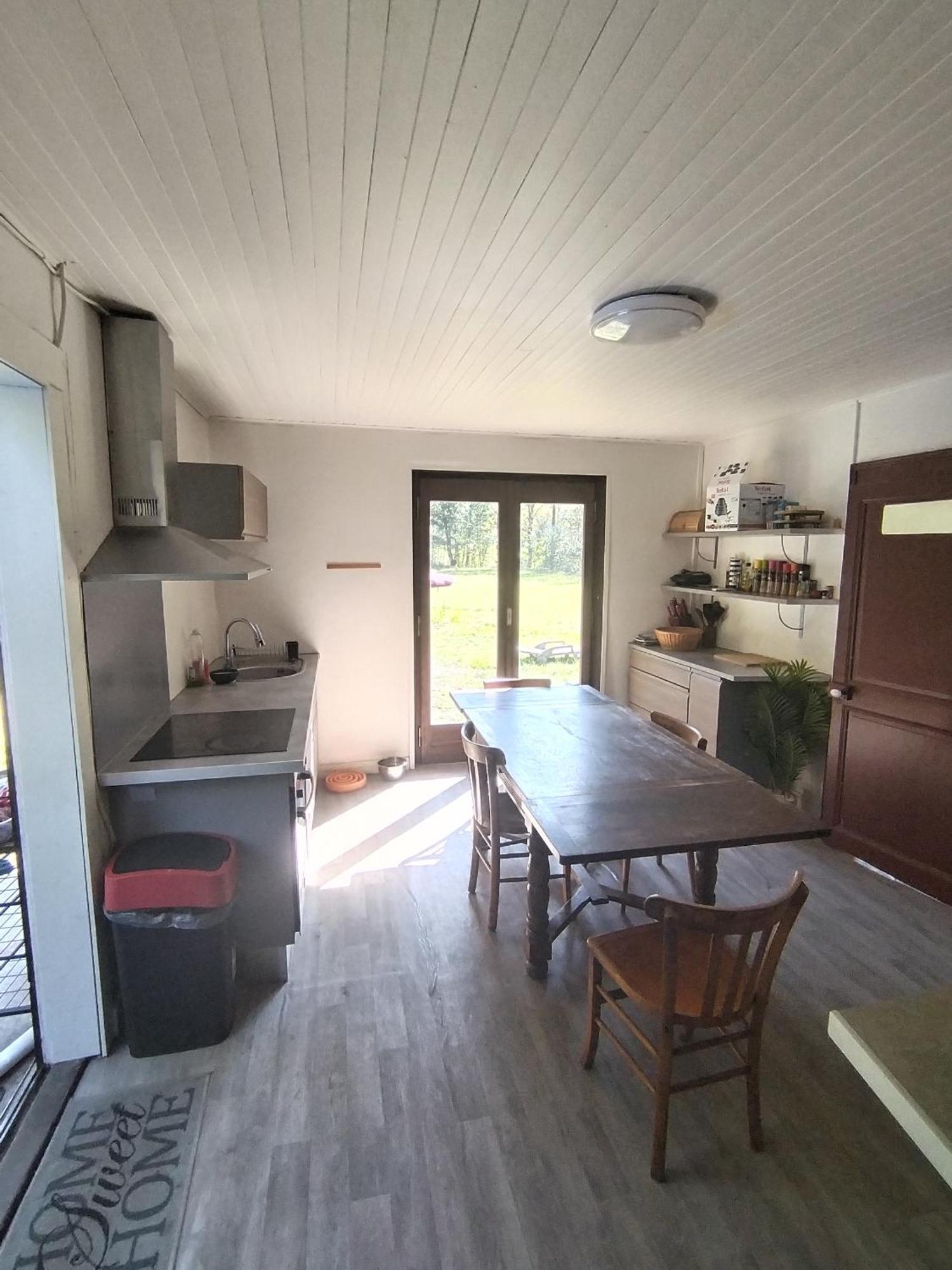 Chalet 8 Personnes + Grand Terrain Et Riviere Entremont Bagian luar foto