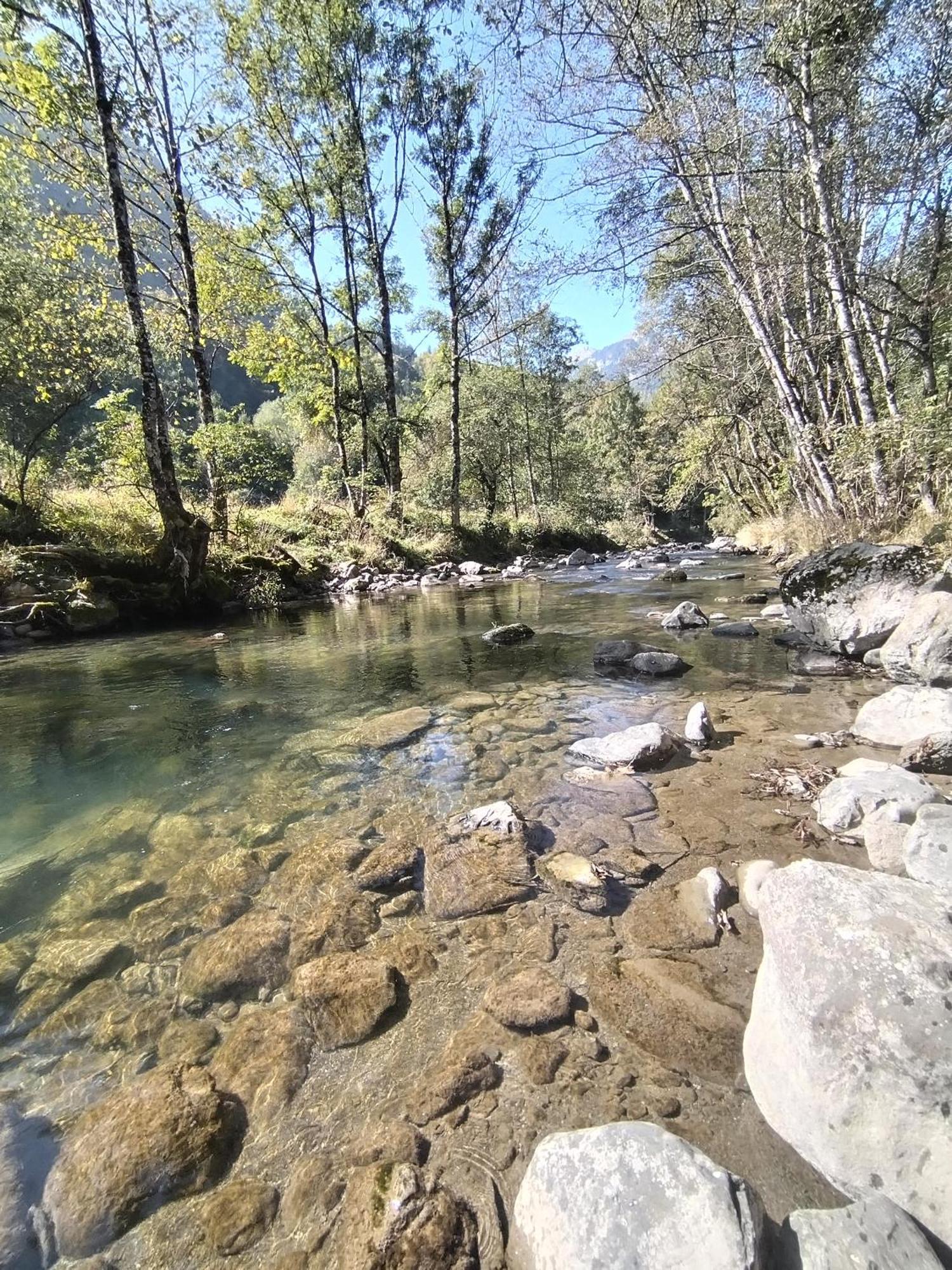 Chalet 8 Personnes + Grand Terrain Et Riviere Entremont Bagian luar foto