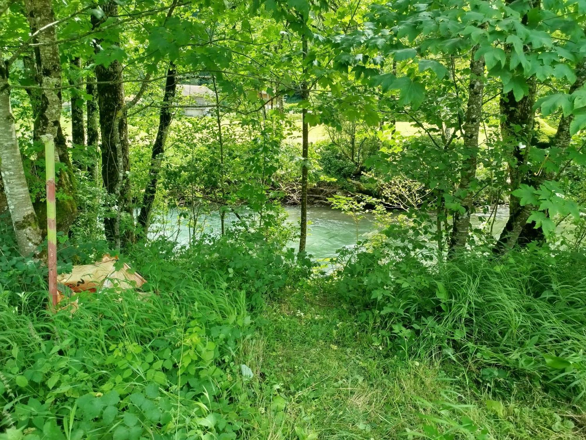 Chalet 8 Personnes + Grand Terrain Et Riviere Entremont Bagian luar foto