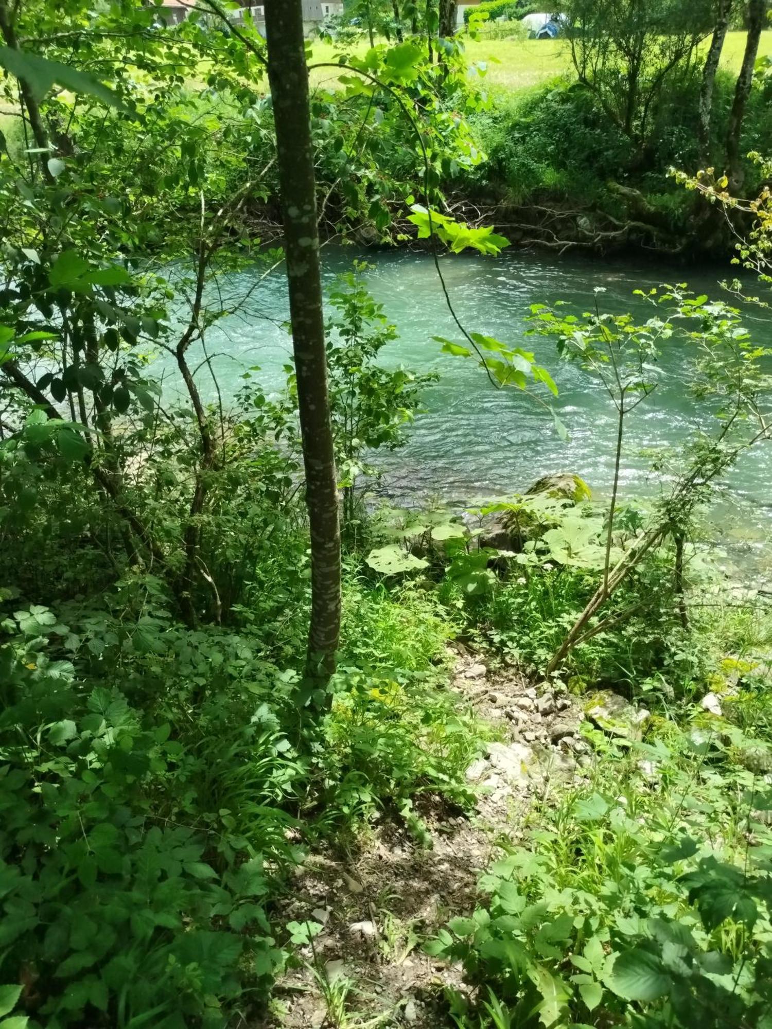 Chalet 8 Personnes + Grand Terrain Et Riviere Entremont Bagian luar foto