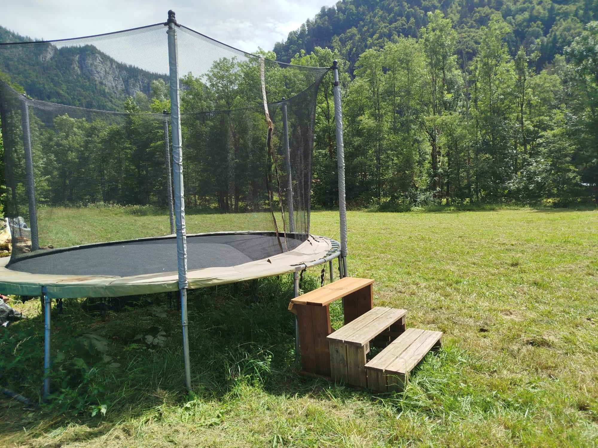 Chalet 8 Personnes + Grand Terrain Et Riviere Entremont Bagian luar foto
